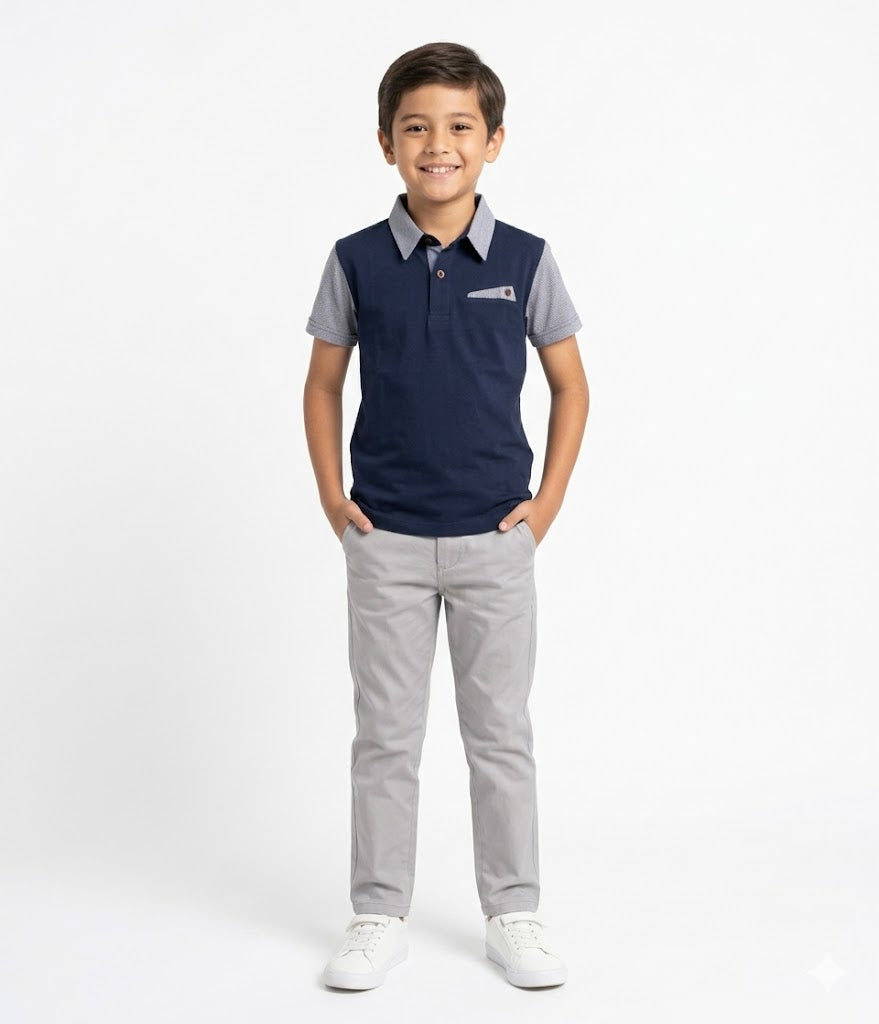 Polo Azul Marino