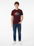 Camiseta Lacoste Borgoña